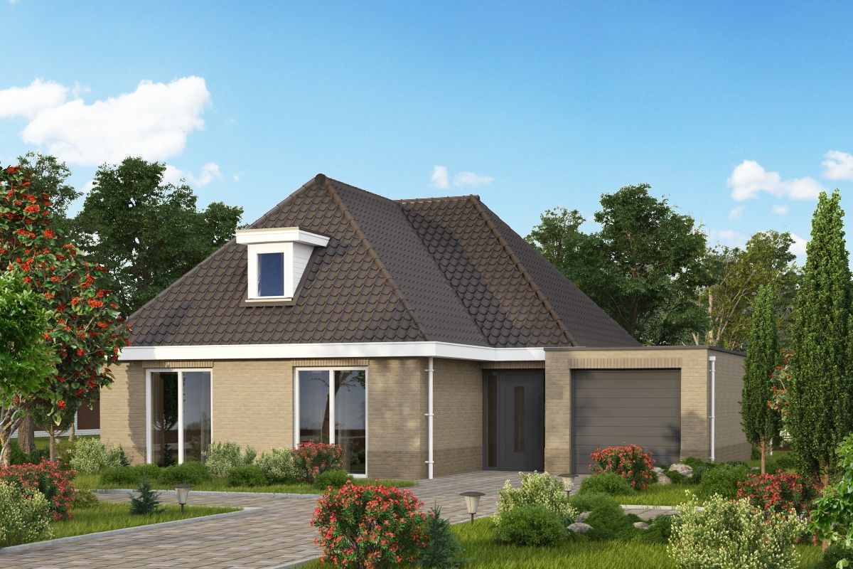 energieneutrale woning bouwen concepttekening