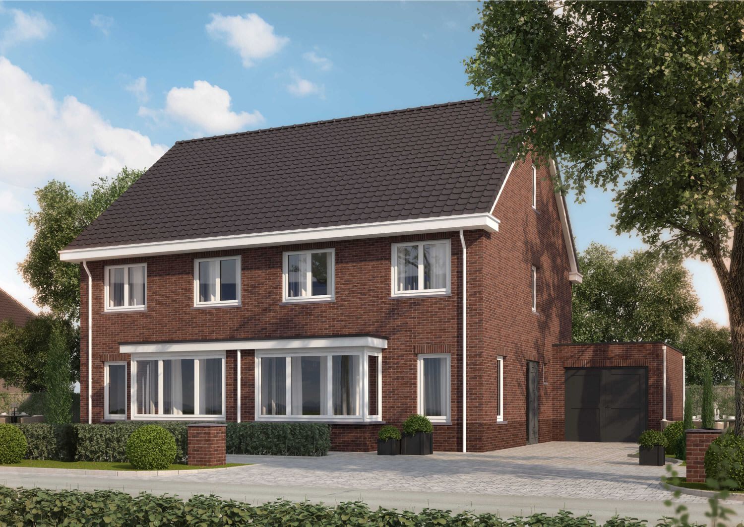 2 onder 1 kap woning ontwerpen